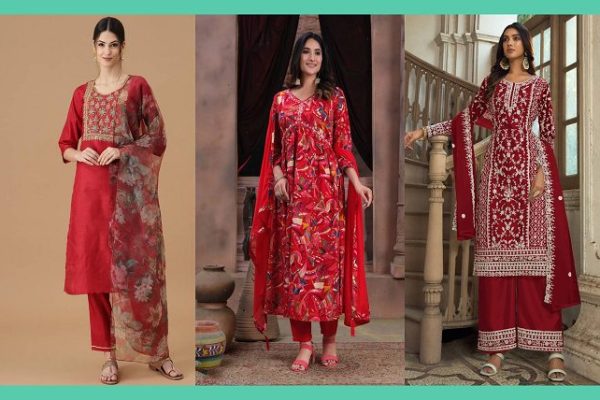 Get Occasion Red-y with our Red Salwar Suit: Bold Hues for Statement Looks